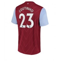Aston Villa Philippe Coutinho #23 Fotballklær Hjemmedrakt 2022-23 Kortermet